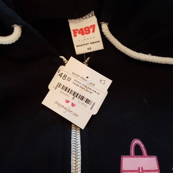 LAST CHANCE! CLOSET CLOSING! American Apparel black hoodie - Picture 3 of 6